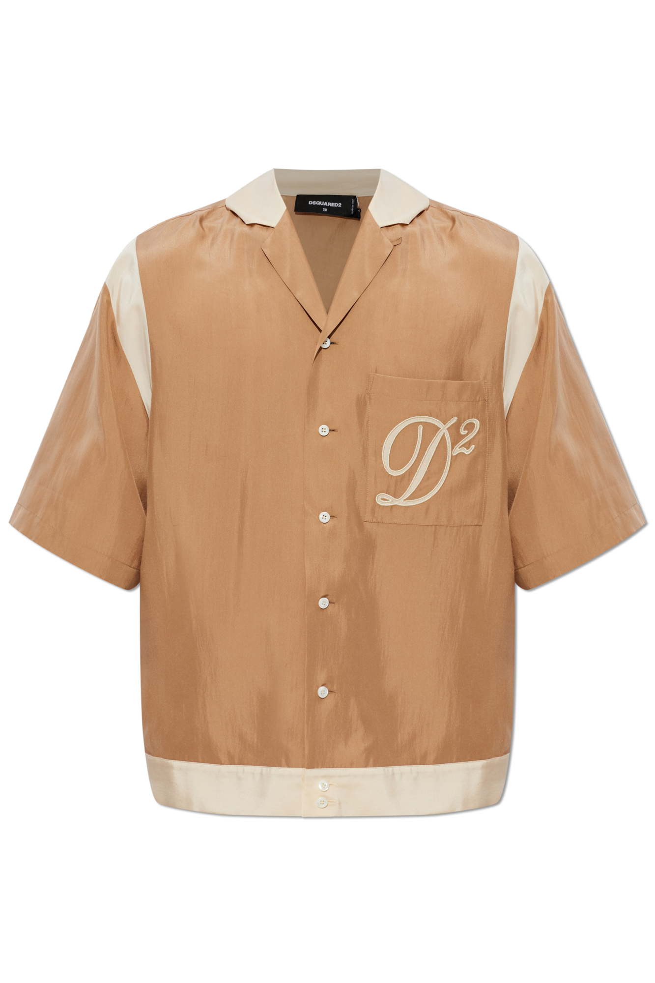 Dsquared2 Silk short-sleeve shirt | Men's | Vitkac